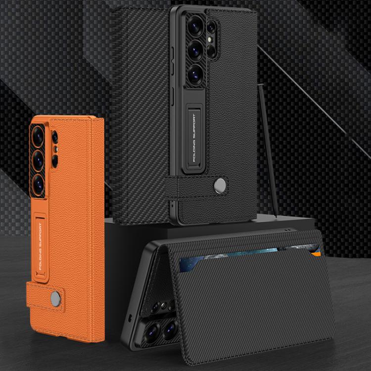 Custodia per telefono in pelle GKK con portafoglio a ribalta, senza penna, For Samsung Galaxy S26 Ultra 5G