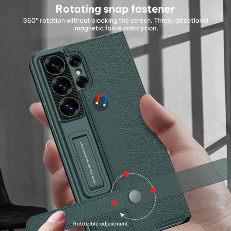 Custodia per telefono in pelle GKK con portafoglio a ribalta, senza penna, For Samsung Galaxy S26 Ultra 5G
