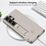 Custodia per telefono in pelle GKK con portafoglio a ribalta, senza penna, For Samsung Galaxy S26 Ultra 5G