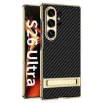 Custodia per telefono GKK Triumph ultra sottile in pelle liscia con supporto, For Samsung Galaxy S26 Ultra 5G