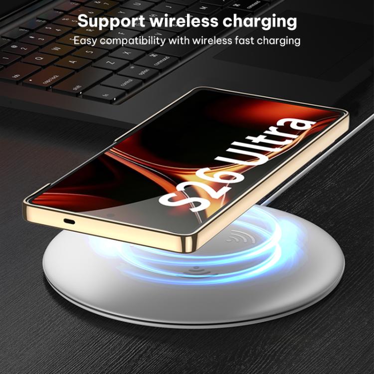 Custodia per telefono GKK Triumph ultra sottile in pelle liscia con supporto, For Samsung Galaxy S26 Ultra 5G