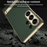 Custodia per telefono GKK Triumph ultra sottile in pelle liscia con supporto, For Samsung Galaxy S26 Ultra 5G