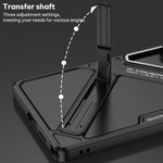 Custodia per telefono pieghevole ultra sottile in stile meccanico GKK, penna non inclusa., For Samsung Galaxy S26 Ultra 5G