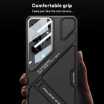 Custodia per telefono pieghevole ultra sottile in stile meccanico GKK, penna non inclusa., For Samsung Galaxy S26 Ultra 5G