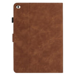 Custodia per tablet in pelle con stampa a rilievo "Farfalla ama i fiori", For iPad mini 5 / 4 / 3 / 2 / 1, For iPad 9.7 2018 / 2017