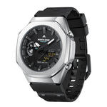 Orologio elettronico luminoso NORTH EDGE Mercury Outdoor Sports in lega di zinco, impermeabile fino a 5 ATM.