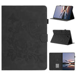 Custodia per tablet in pelle con stampa a rilievo "Farfalla ama i fiori", For Samsung Galaxy Tab S5e 10.5 T720, For Samsung Galaxy Tab A 10.5 T590, For Samsung Galaxy Tab A 10.1 2016, For Samsung Galaxy Tab A 8.0 T350