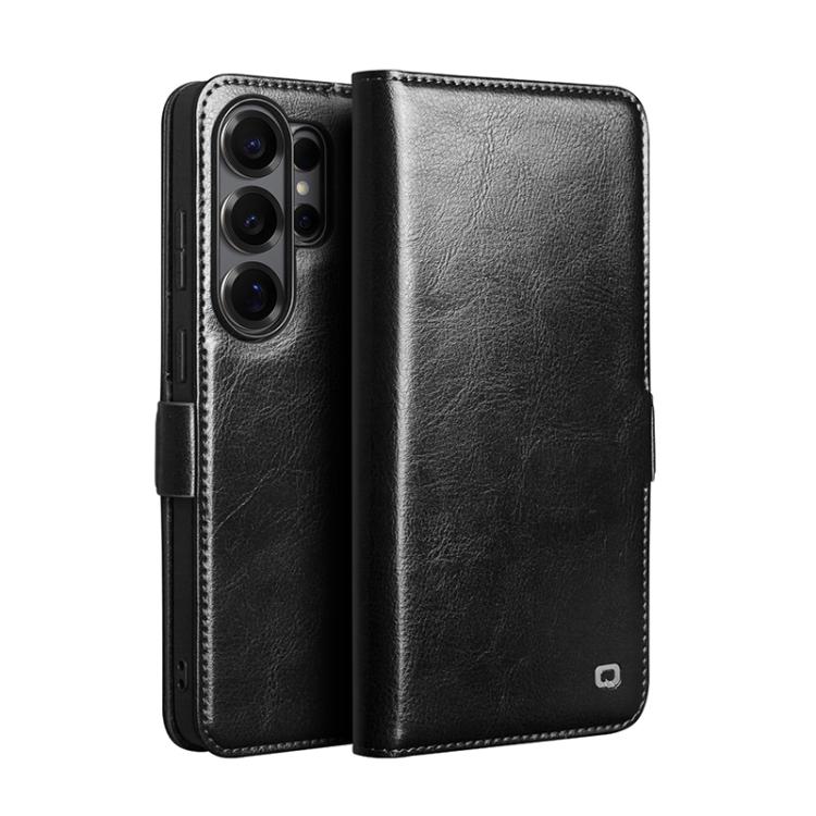 Custodia per telefono QIALINO Classic 103 con fibbia in vera pelle, For Samsung Galaxy S26+ 5G, For Samsung Galaxy S26 Ultra 5G, For Samsung Galaxy S26 5G