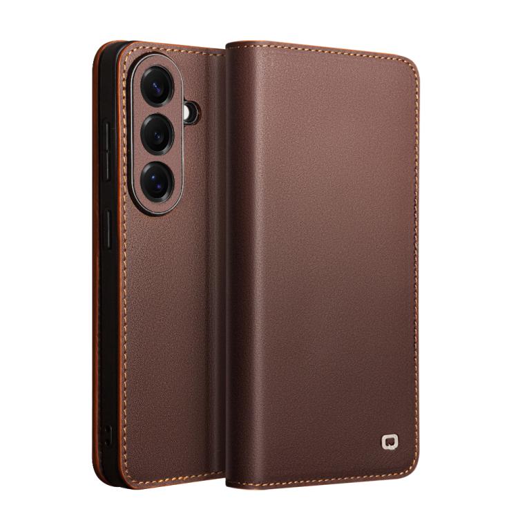 Custodia per telefono QIALINO Classic Gen2 in vera pelle, For Samsung Galaxy S26+ 5G, For Samsung Galaxy S26 Ultra 5G, For Samsung Galaxy S26 5G
