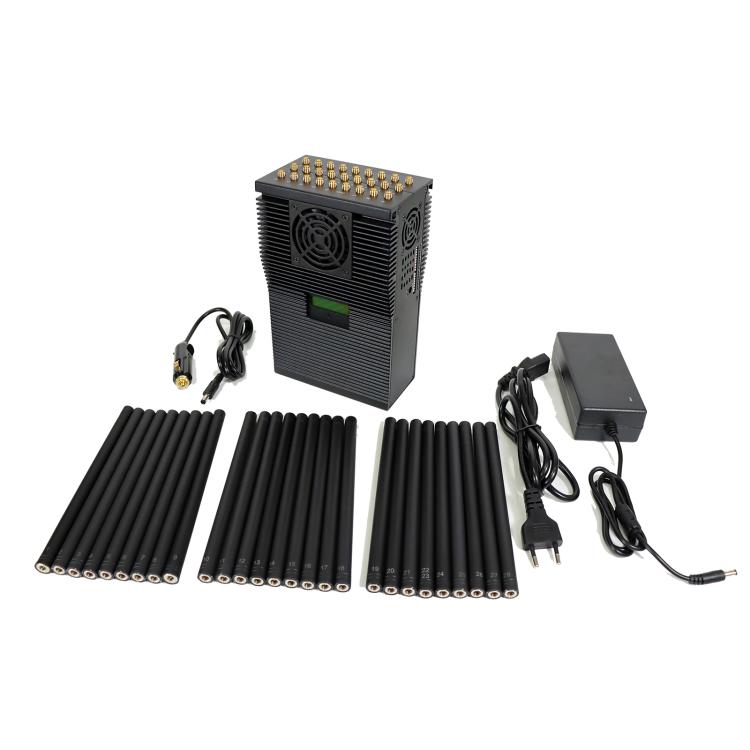 Jammer di segnale telefonico full band J28 5G / 4G / 3G / 2G / WiFi 2.4G / 5G / GPSL1-L5 UHF / VHF, US Plug, UK Plug, AU Plug, EU Plug