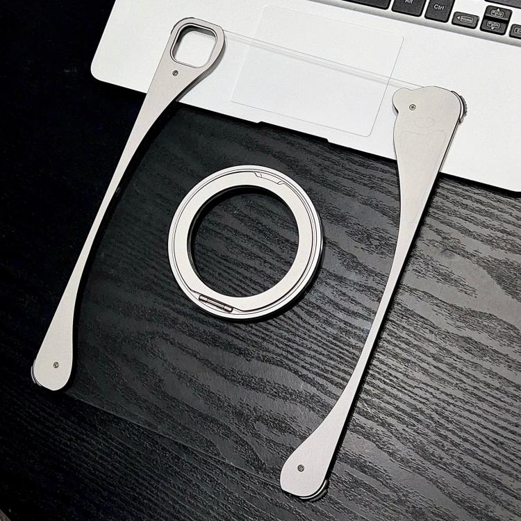 Custodia ibrida trasparente con supporto per iPad Air e Pro