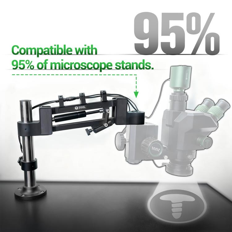 2UUL MS71 Braccio di supporto per microscopio con smorzamento regolabile