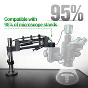 2UUL MS71 Braccio di supporto per microscopio con smorzamento regolabile