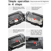 Dispositivo di test a strati 4 in 1 Mega-Idea per schede madri della serie iPhone 17