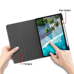 Custodia per tablet intelligente in ecopelle Painted Voltage con scomparto per penna., For iPad Pro 11 2025 / 2024, For iPad 2025 / 2022