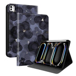 Custodia per tablet intelligente in ecopelle Painted Voltage con scomparto per penna., For iPad Pro 11 2025 / 2024, For iPad 2025 / 2022