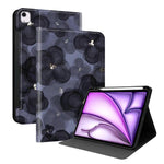 Custodia per tablet intelligente in ecopelle Painted Voltage con scomparto per penna., For iPad Air 13 2026 / 2025 / 2024 / Pro 12.9, For iPad Air 11 2026 / 2025 / 2024 / Air 2022