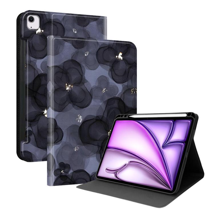 Custodia per tablet intelligente in ecopelle Painted Voltage con scomparto per penna., For iPad Air 13 2026 / 2025 / 2024 / Pro 12.9, For iPad Air 11 2026 / 2025 / 2024 / Air 2022