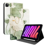 Custodia per tablet intelligente in ecopelle Painted Voltage con scomparto per penna., For iPad Air 13 2026 / 2025 / 2024 / Pro 12.9, For iPad Air 11 2026 / 2025 / 2024 / Air 2022