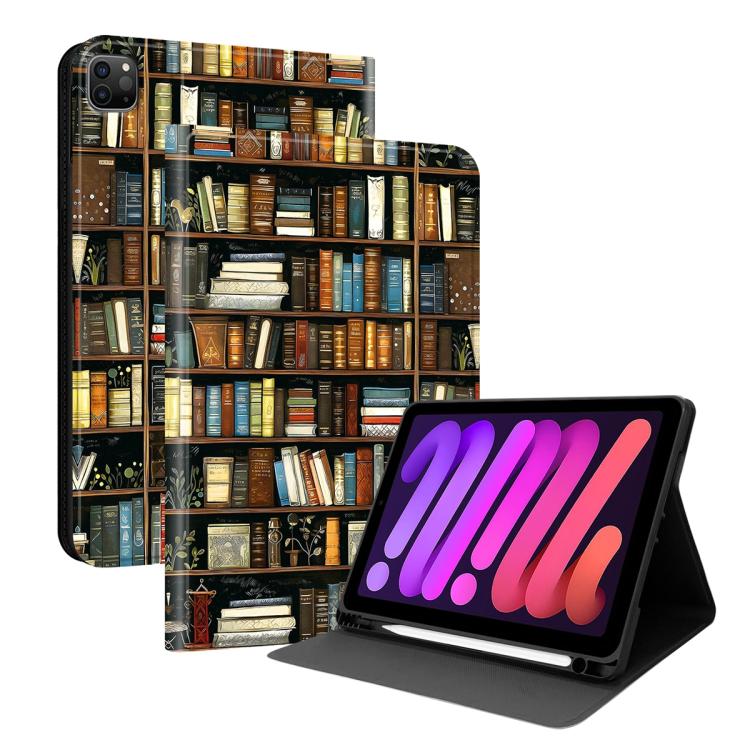 Custodia per tablet intelligente in ecopelle Painted Voltage con scomparto per penna., For iPad Air 13 2026 / 2025 / 2024 / Pro 12.9, For iPad Air 11 2026 / 2025 / 2024 / Air 2022
