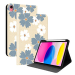 Custodia per tablet intelligente in ecopelle Painted Voltage con scomparto per penna., For iPad Pro 11 2025 / 2024, For iPad 2025 / 2022