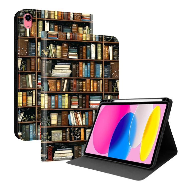 Custodia per tablet intelligente in ecopelle Painted Voltage con scomparto per penna., For iPad Pro 11 2025 / 2024, For iPad 2025 / 2022