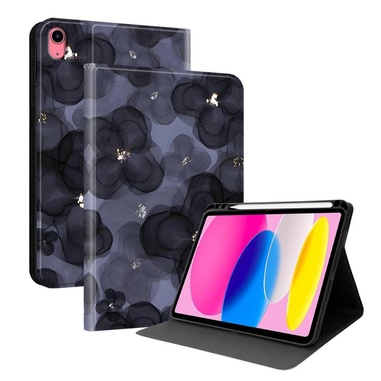 Custodia per tablet intelligente in ecopelle Painted Voltage con scomparto per penna., For iPad Pro 11 2025 / 2024, For iPad 2025 / 2022