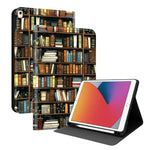 Custodia per tablet intelligente in ecopelle Painted Voltage con scomparto per penna., For iPad mini 2024 / mini 6, For iPad 10.2 2021 / 2020 / 2019 / Air 2019