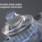 Supporto per telefono ad anello magnetico pieghevole a doppia faccia, Magnetic 20th Generation Phone Holder