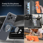 Supporto per telefono ad anello magnetico pieghevole a doppia faccia, Magnetic 20th Generation Phone Holder