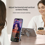 Supporto per telefono ad anello magnetico pieghevole a doppia faccia, Magnetic 20th Generation Phone Holder