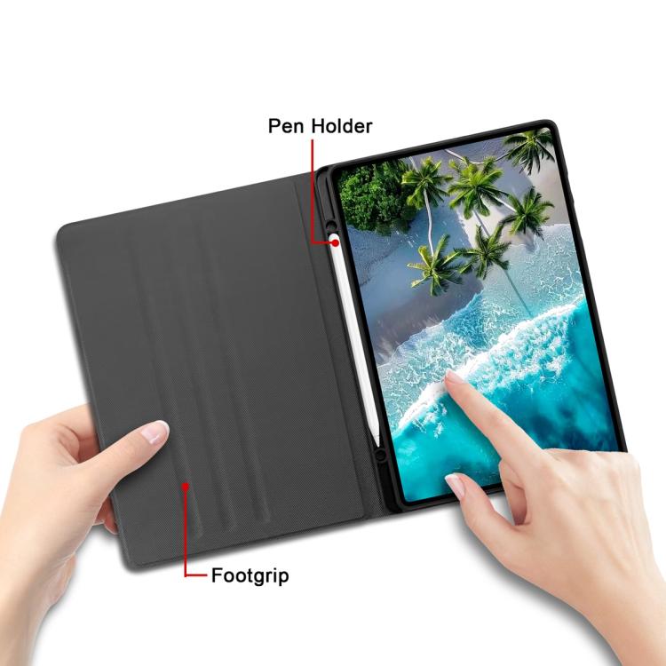 Custodia per tablet in ecopelle Painted Voltage con scomparto per penna., For Samsung Galaxy Tab S10+ / S9+ / S9 FE+, For Samsung Galaxy Tab S6 Lite 2024 / 2022