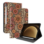 Custodia per tablet in ecopelle Painted Voltage con scomparto per penna., For Samsung Galaxy Tab S10+ / S9+ / S9 FE+, For Samsung Galaxy Tab S6 Lite 2024 / 2022