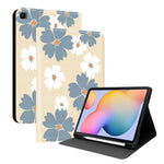 Custodia per tablet in ecopelle Painted Voltage con scomparto per penna., For Samsung Galaxy Tab S10+ / S9+ / S9 FE+, For Samsung Galaxy Tab S6 Lite 2024 / 2022
