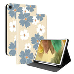 Custodia per tablet in ecopelle Painted Voltage con scomparto per penna., For Samsung Galaxy Tab A7 Lite