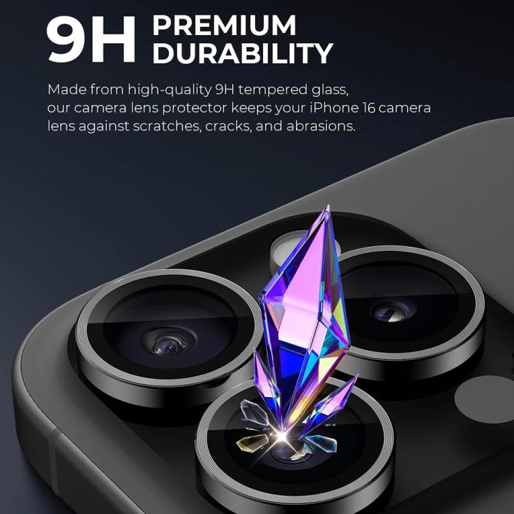 Protezione per obiettivo XDcase AF + AR Hawkeye con strumento di allineamento, For iPhone 16 Pro / 16 Pro Max