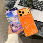 Custodia magnetica per telefono con texture a conchiglia placcata in oro., For iPhone 17 Pro Max, For iPhone 17 Pro, For iPhone 17, For iPhone Air, For iPhone 16 Pro Max, For iPhone 16 Pro