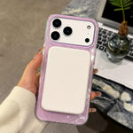 Custodia magnetica per telefono con texture a conchiglia placcata in oro., For iPhone 16, For iPhone 15 Pro Max, For iPhone 15 Pro, For iPhone 15