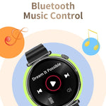 Smartwatch sportivo CY37 con schermo HD da 1,27 pollici, supporto per chiamate Bluetooth, monitoraggio della frequenza cardiaca, della pressione sanguigna e del sonno., Pink, Black, Purple
