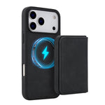 Portafoglio magnetico staccabile in similpelle stile retrò con protezione RFID per telefono., For iPhone 17 Pro Max, For iPhone 17 Pro