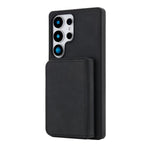 Portafoglio magnetico staccabile in similpelle stile retrò con protezione RFID per telefono., For Samsung Galaxy S25 Ultra 5G