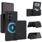 Portafoglio magnetico staccabile in similpelle stile retrò con protezione RFID per telefono., For Samsung Galaxy Z Fold7 5G