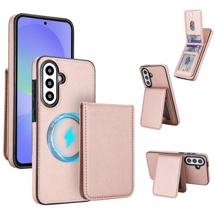 Custodia per telefono YM030 in similpelle stile retrò con portafoglio magnetico rimovibile., For Samsung Galaxy A36 5G