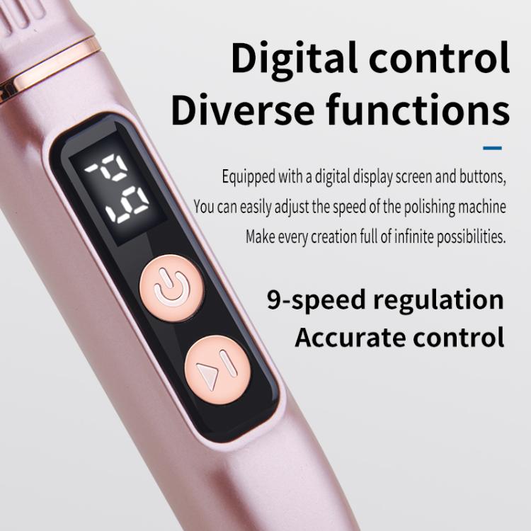 Lima per unghie portatile ricaricabile di tipo C GLX-017