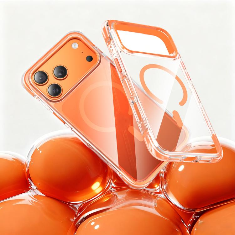 Custodia per telefono antiurto in TPU + acrilico con airbag sottovuoto e magnete, For iPhone 17 Pro Max, For iPhone 17 Pro, For iPhone 17