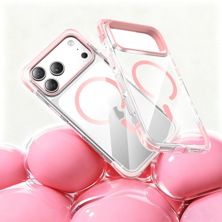 Custodia per telefono antiurto in TPU + acrilico con airbag sottovuoto e magnete, For iPhone 17 Pro Max, For iPhone 17 Pro, For iPhone 17