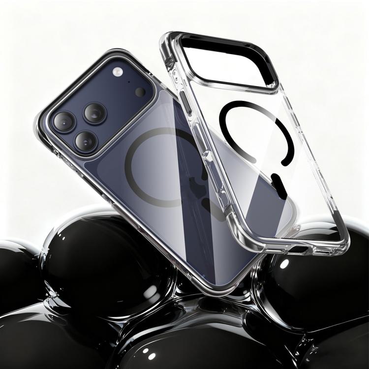 Custodia per telefono antiurto in TPU + acrilico con airbag sottovuoto e magnete, For iPhone 17 Pro Max, For iPhone 17 Pro, For iPhone 17