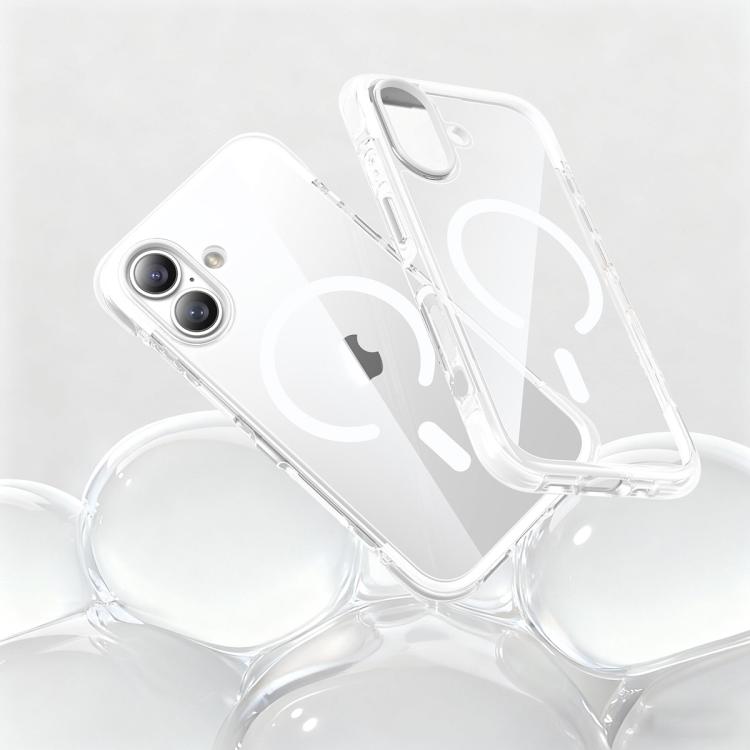 Custodia per telefono antiurto in TPU + acrilico con airbag sottovuoto e magnete, For iPhone 17 Pro Max, For iPhone 17 Pro, For iPhone 17