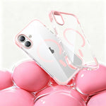 Custodia per telefono antiurto in TPU + acrilico con airbag sottovuoto e magnete, For iPhone 17 Pro Max, For iPhone 17 Pro, For iPhone 17