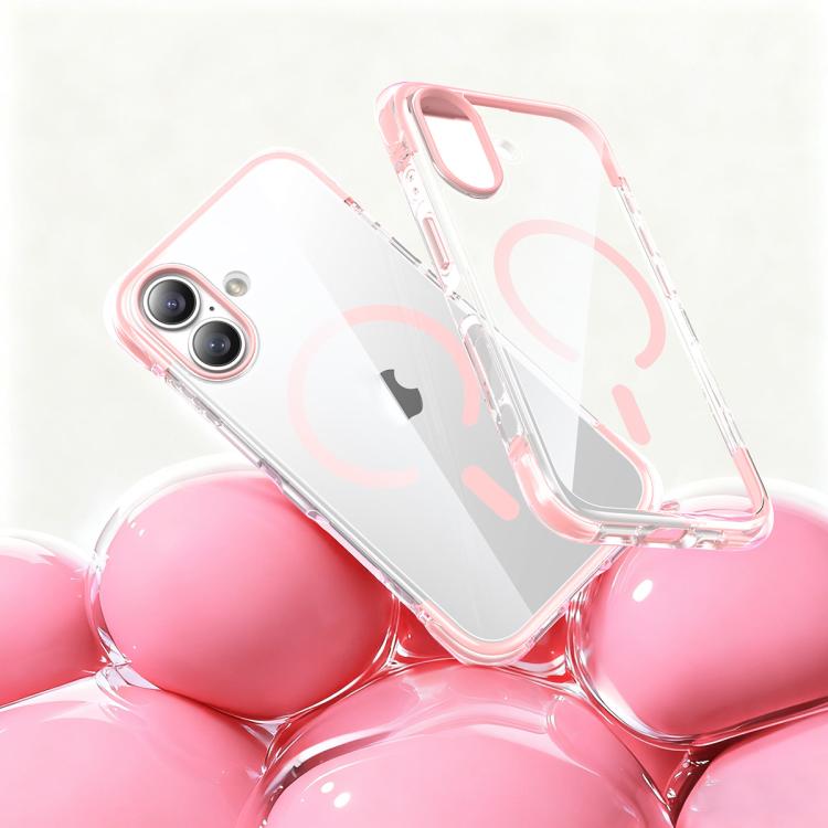 Custodia per telefono antiurto in TPU + acrilico con airbag sottovuoto e magnete, For iPhone 17 Pro Max, For iPhone 17 Pro, For iPhone 17